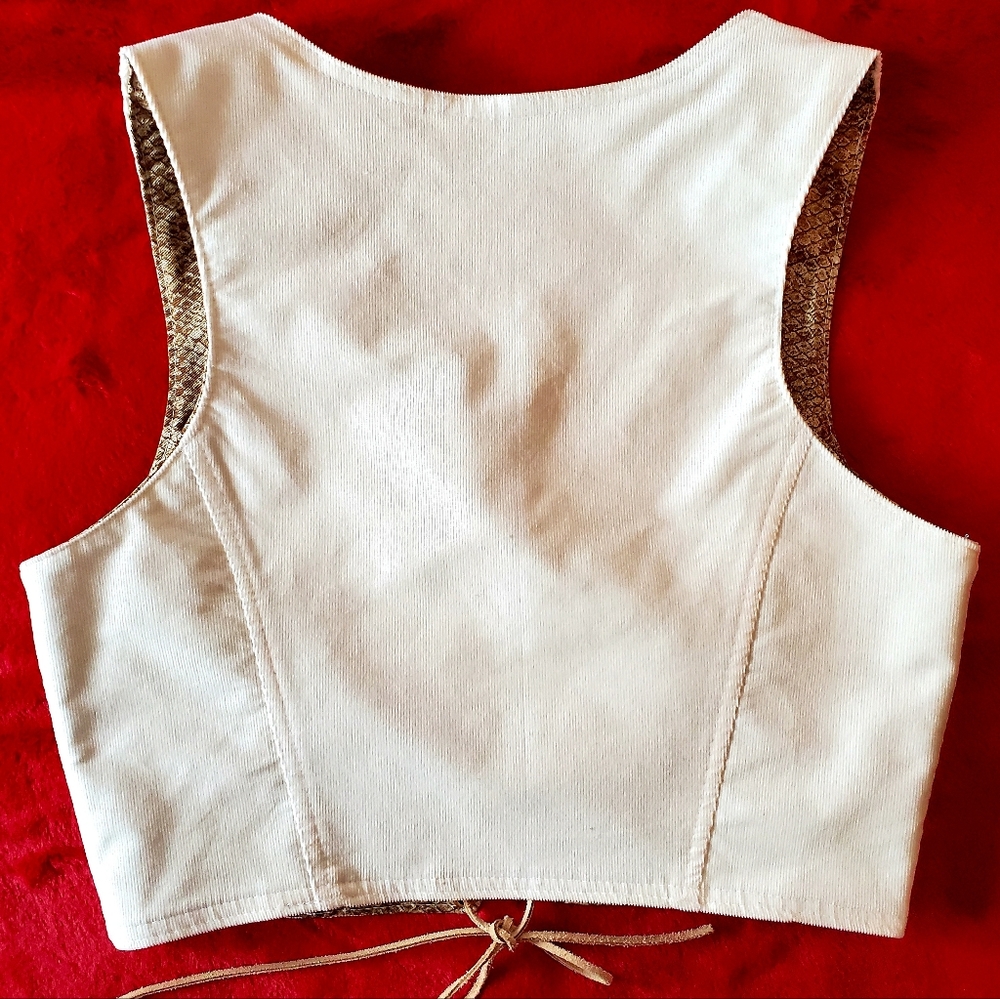 Handmade lace up top - Picture 2 of 2